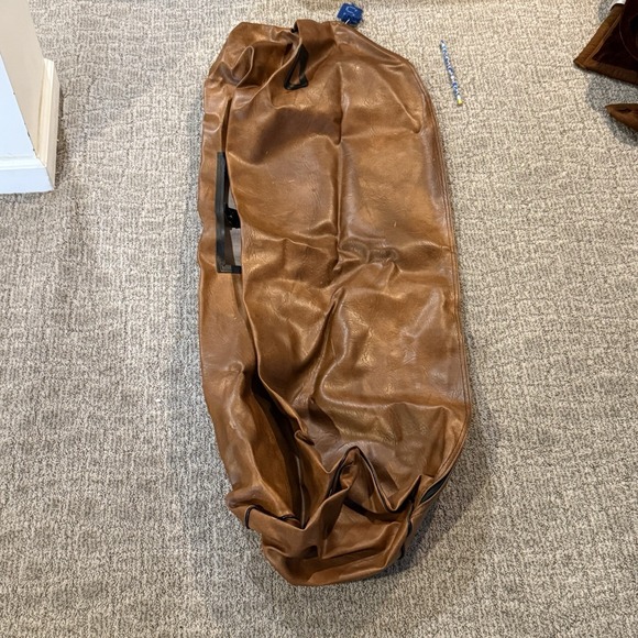 Vintage GOLF CLUB COVER TRAVEL Bag Allen Co. U.S.A. 1980's Vinyl One Size - Picture 4 of 8